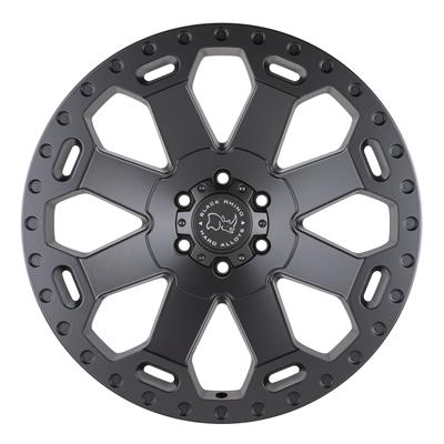 Black Rhino Warlord Matte Gunmetal Wheels - 46449