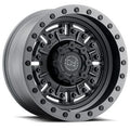 Black Rhino Abrams Textured Matte Gunmetal Wheels - S3385