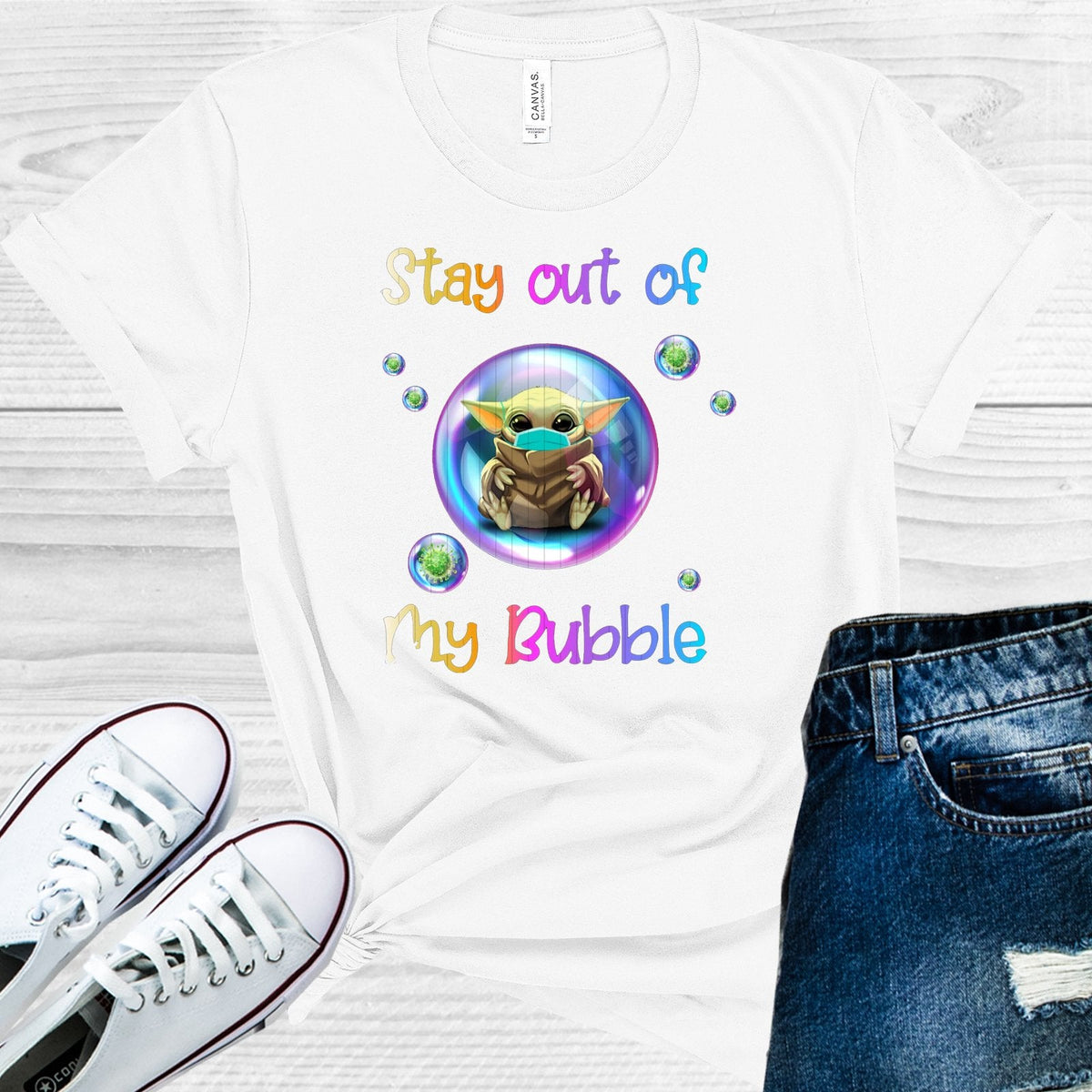 Stay Out of My Bubble Graphic Tee