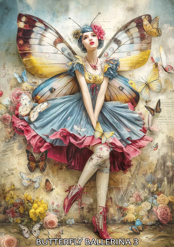 Dragonfly Crafts - Butterfly Ballerina 3