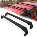 Carbon Steel Roof Rack Cross Bars with 400 lb Capacity - Black