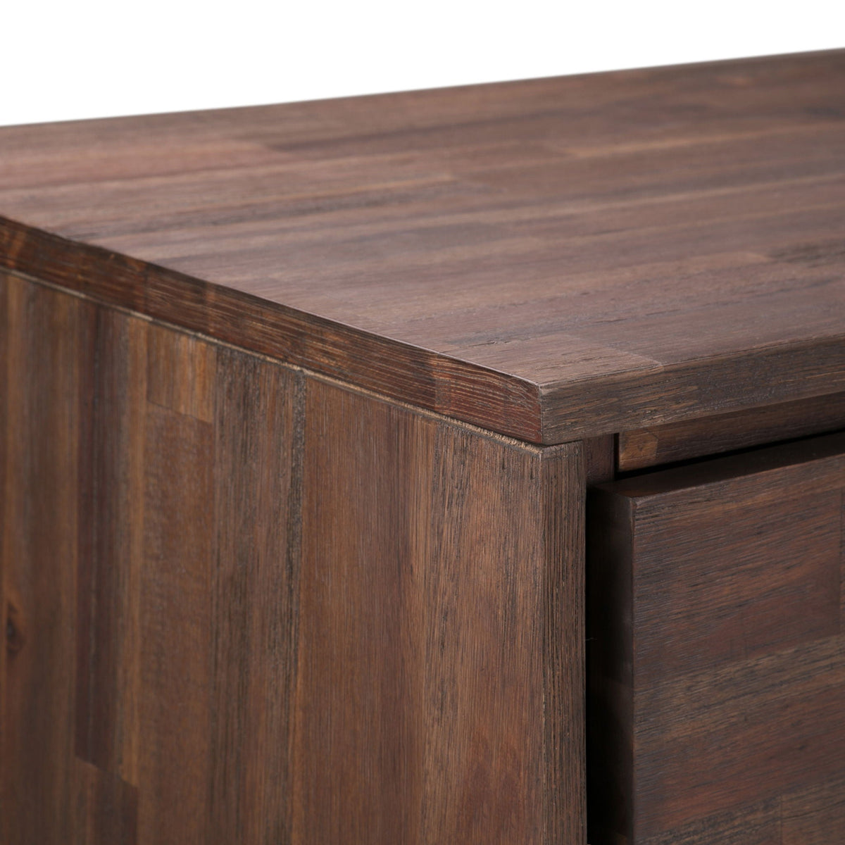 Lowry Medium Handcrafted Storage Cabinet with Adjustable Shelves - Choose Your Color