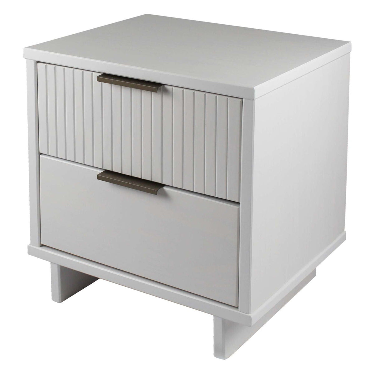 Granville Nightstand with 2 Drawers - Solid Wood Construction