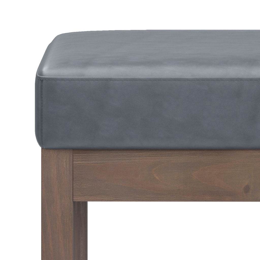 Milltown Upholstered Ottoman Bench with Versatile Design - Multiple Colors