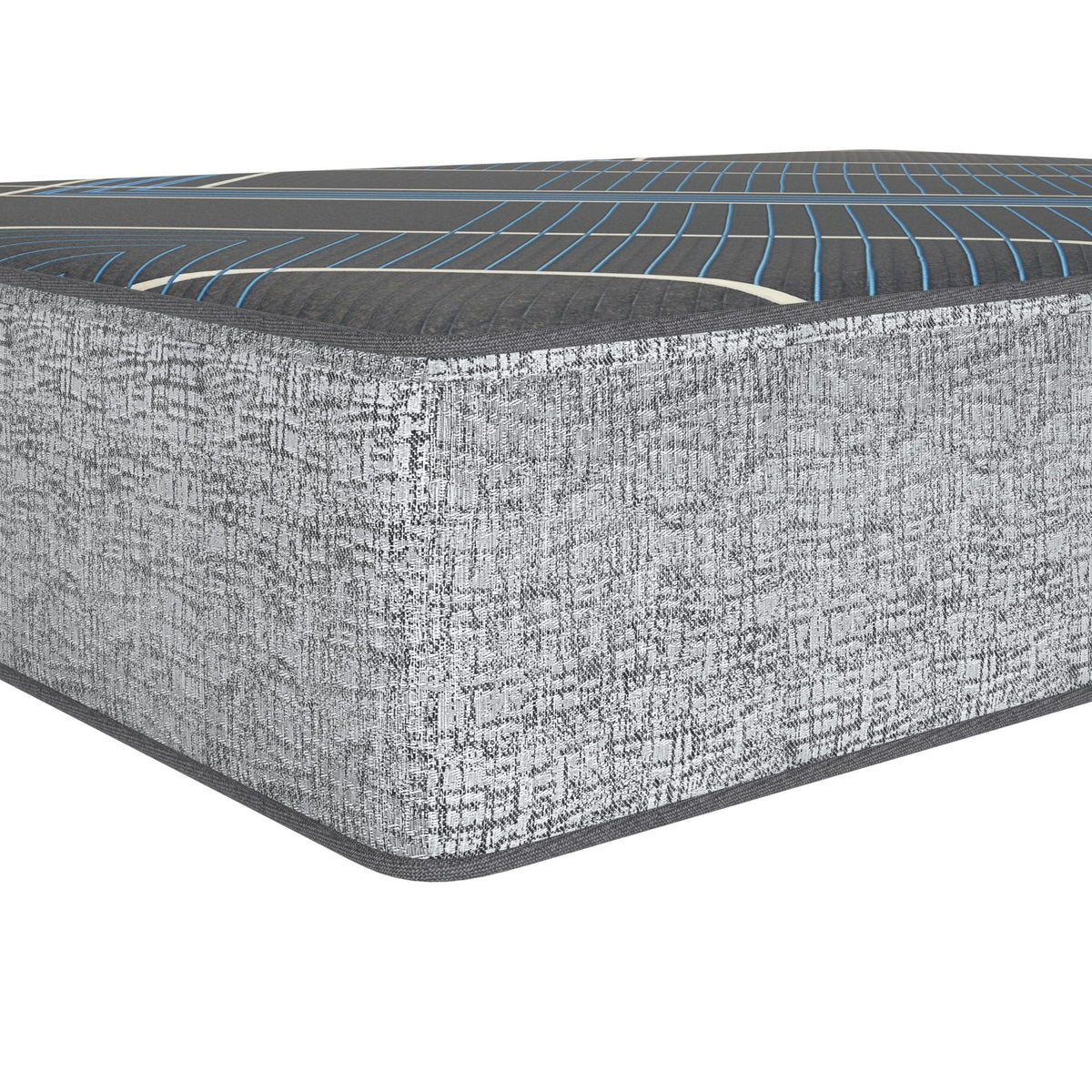 13" Plush Hybrid Mattress with Cooling Technology - Dark Gray