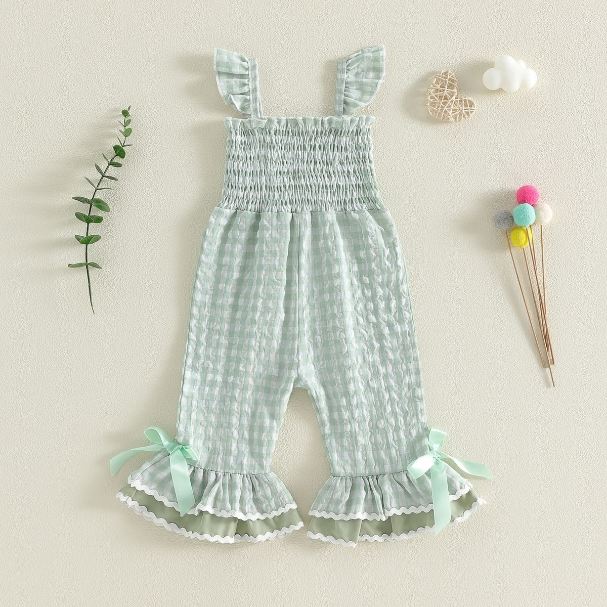 Sleeveless Strap Jumpsuit With Flared Pants
