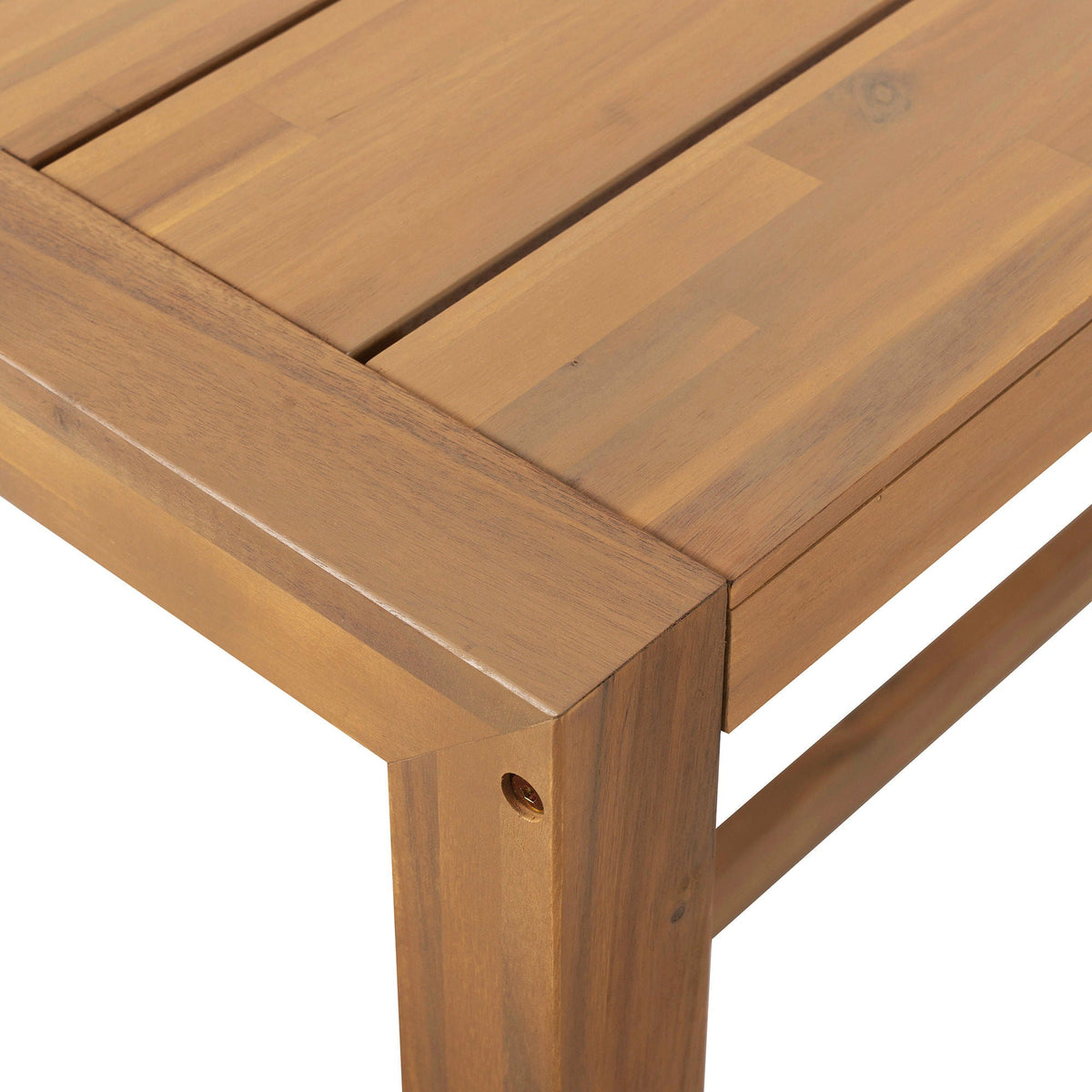 Patio Bar Set with Ergonomic Chairs - Light Brown or Dark Brown