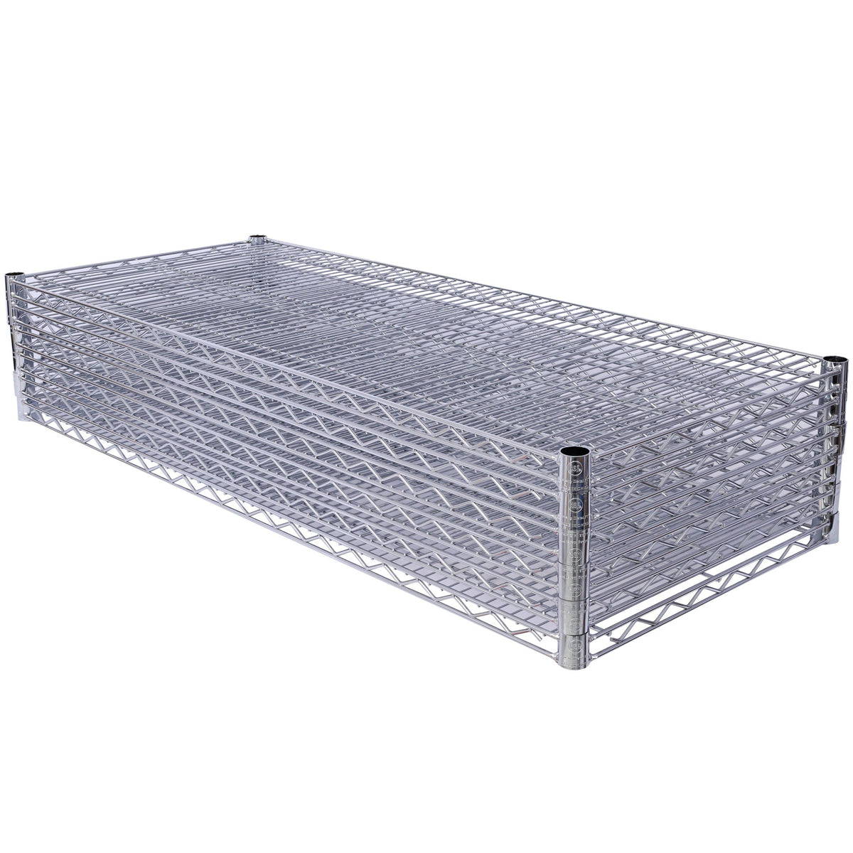 6 Tier Heavy Duty Metal Shelf Wire Shelving Unit