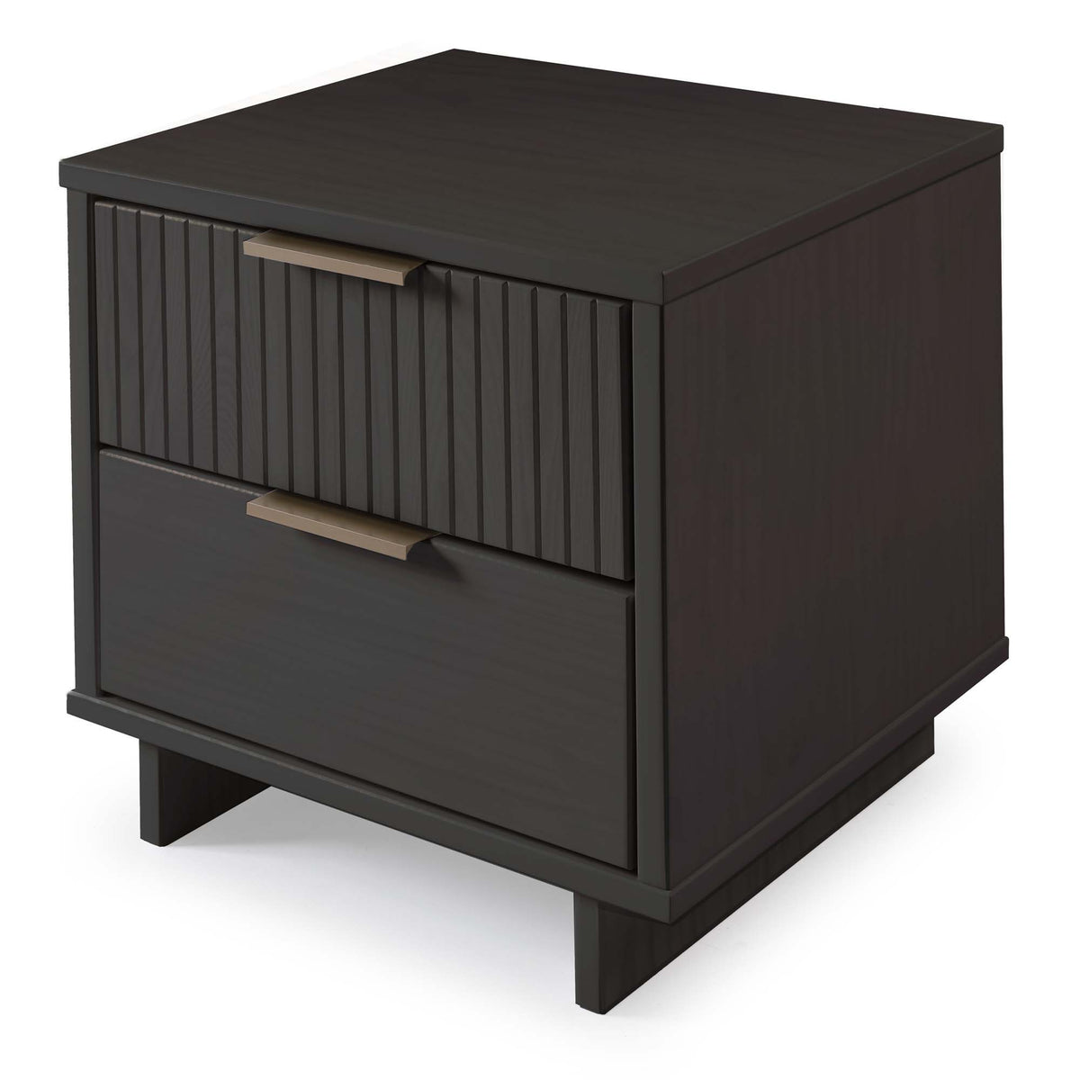 Granville Nightstand with 2 Drawers - Solid Wood Construction