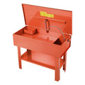 40-Gallon Parts Washer with Electric Pump - Carbon Steel