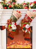 Christmas Socks Gift Bag-Old Man-1