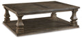 Johnelle - Rectangular Cocktail Table - Gray