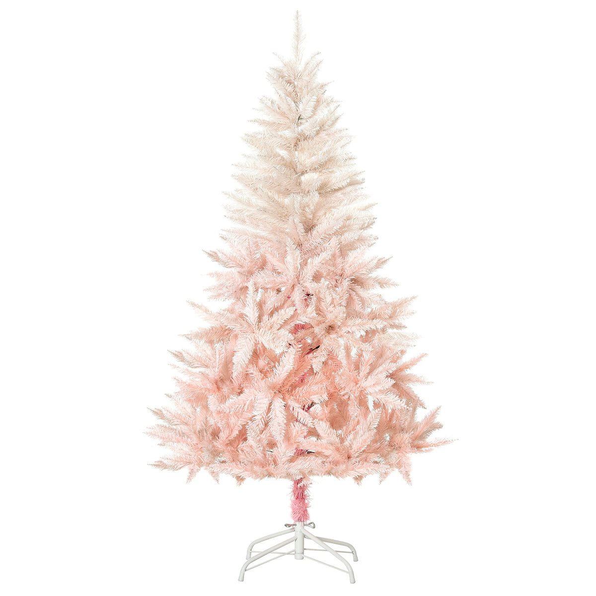 7ft Unlit Spruce Artificial Christmas Tree with Realistic Branches - Green
