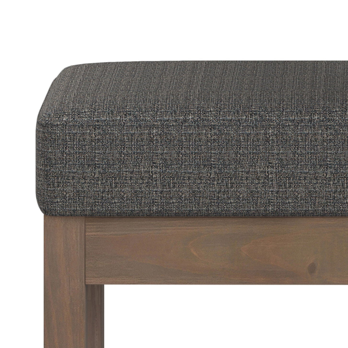 Milltown Upholstered Ottoman Bench with Versatile Design - Multiple Colors