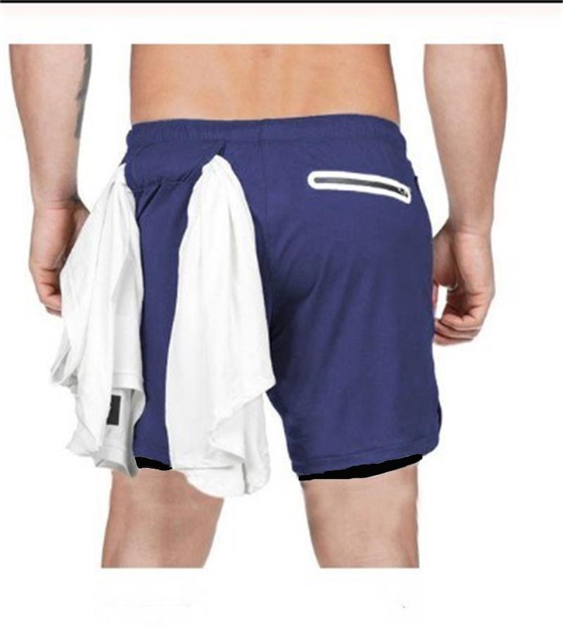Camo Running Shorts Men Gym Sports Shorts 2 In 1 Quick Dry Workout Training Gym Fitness Jogging Short Pants Summer Men Shorts  Men's Running Gym Shorts Breathable with Pockets Quick Dry Sportswear