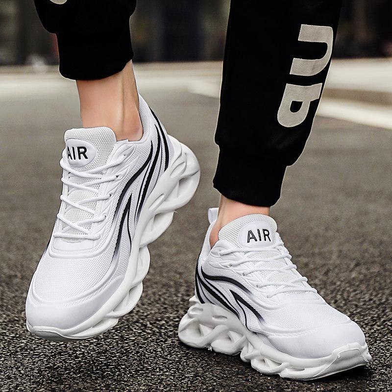 Casual Men's Running Sneakers Light Blade Breathable Comfortable Lightweight Men Jogging Breathable Tennis Sport Shoes For Workout Walking Outdoor Sport Gym