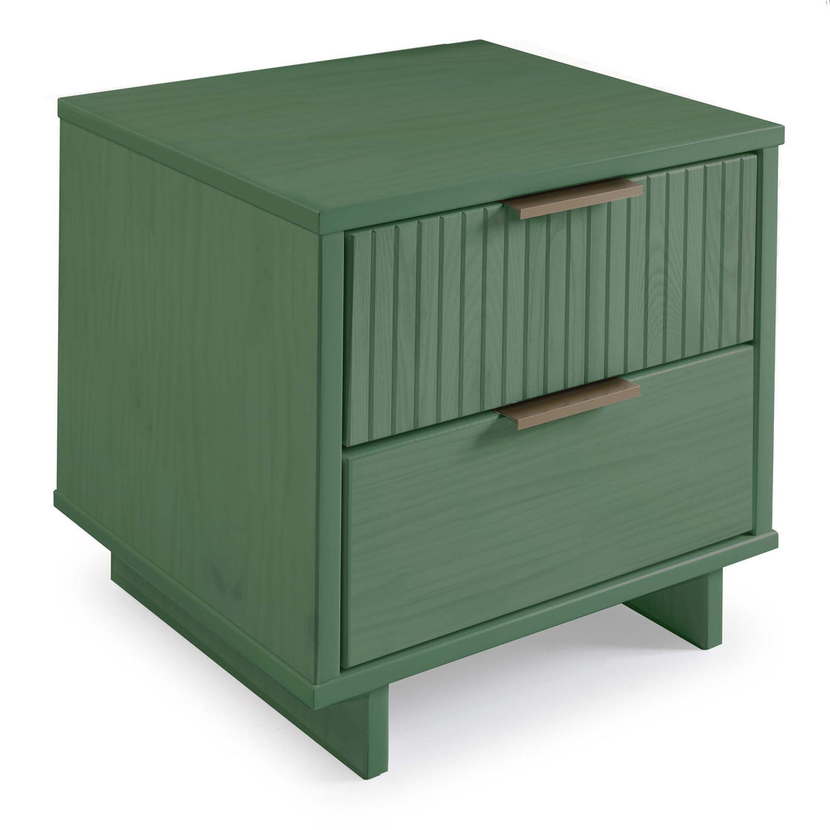 Granville Nightstand with 2 Drawers - Solid Wood Construction