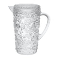 Paisley Unbreakable Plastic Water Pitcher With Lid And Spout