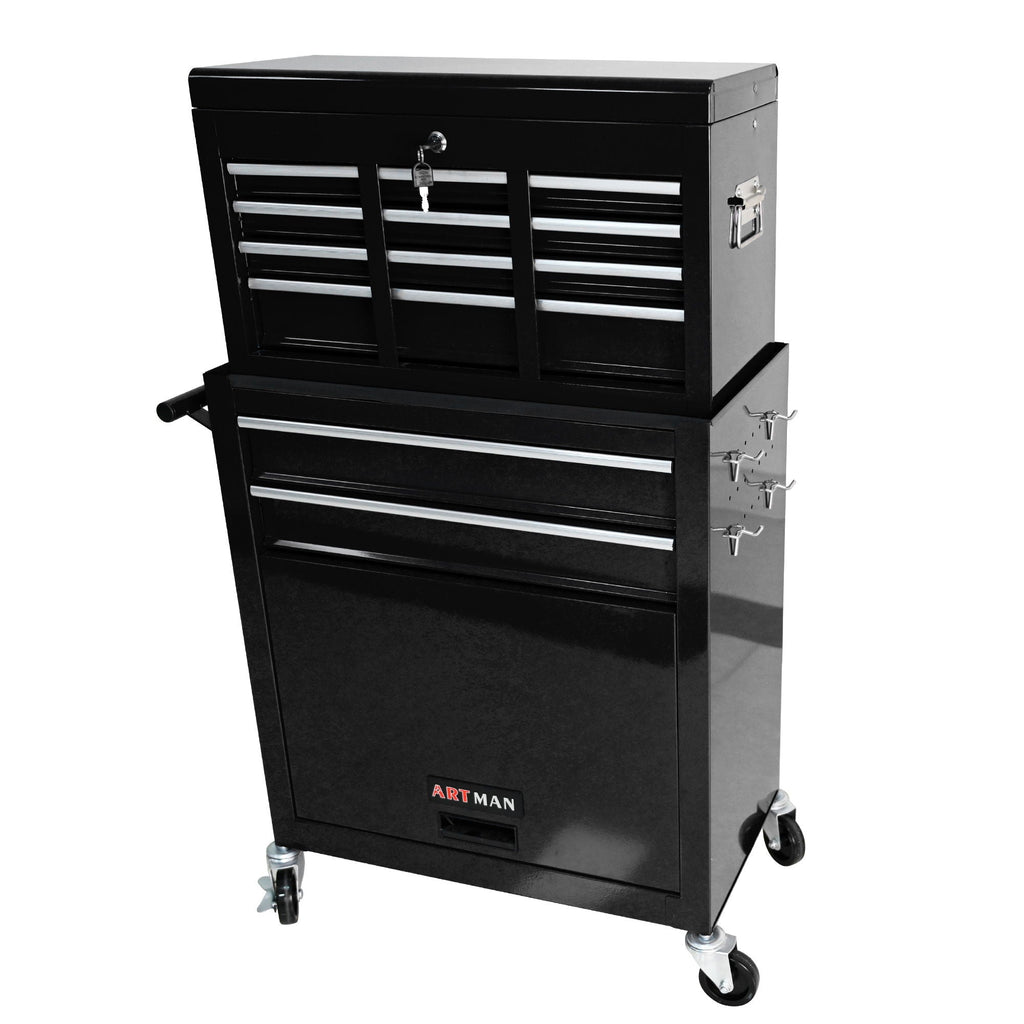 High Capacity Rolling Tool Chest With Wheels And Drawers, Storage Cabinet