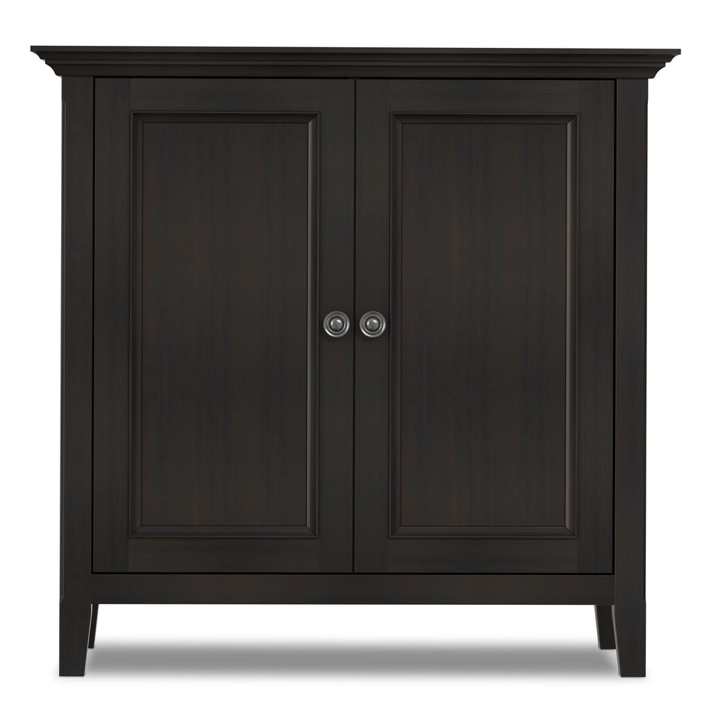 Amherst 2 Door Storage Cabinet with Adjustable Shelving - Brown
