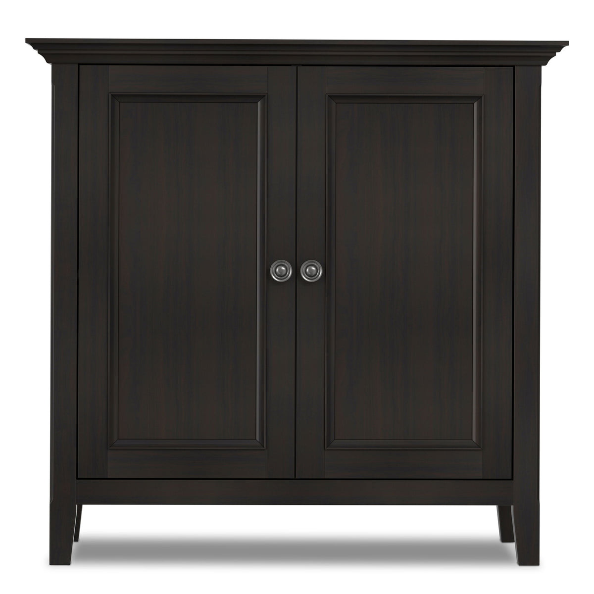 Amherst 2 Door Storage Cabinet with Adjustable Shelving - Brown
