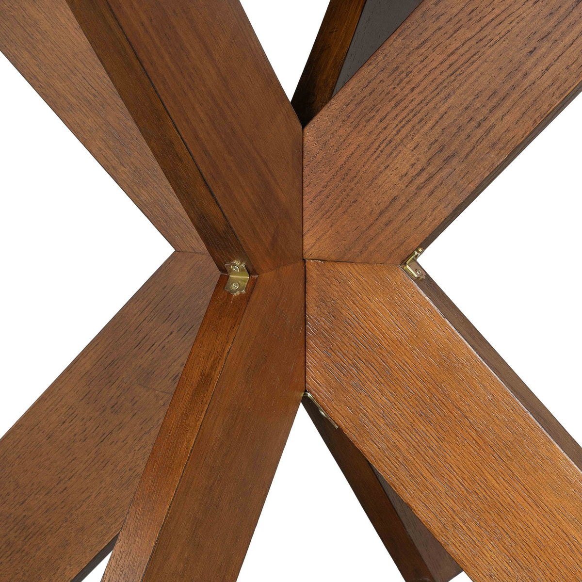 Round Dining Table with Durable MDF Construction - Cherry