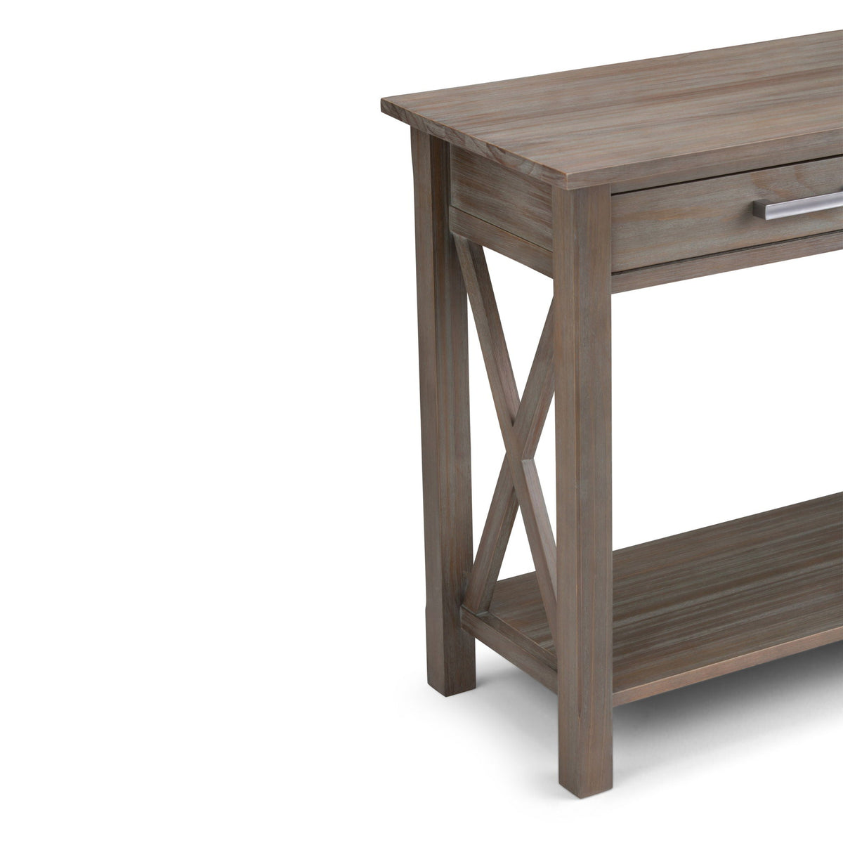 Handcrafted Console Table with Drawer Storage - Multiple Colors