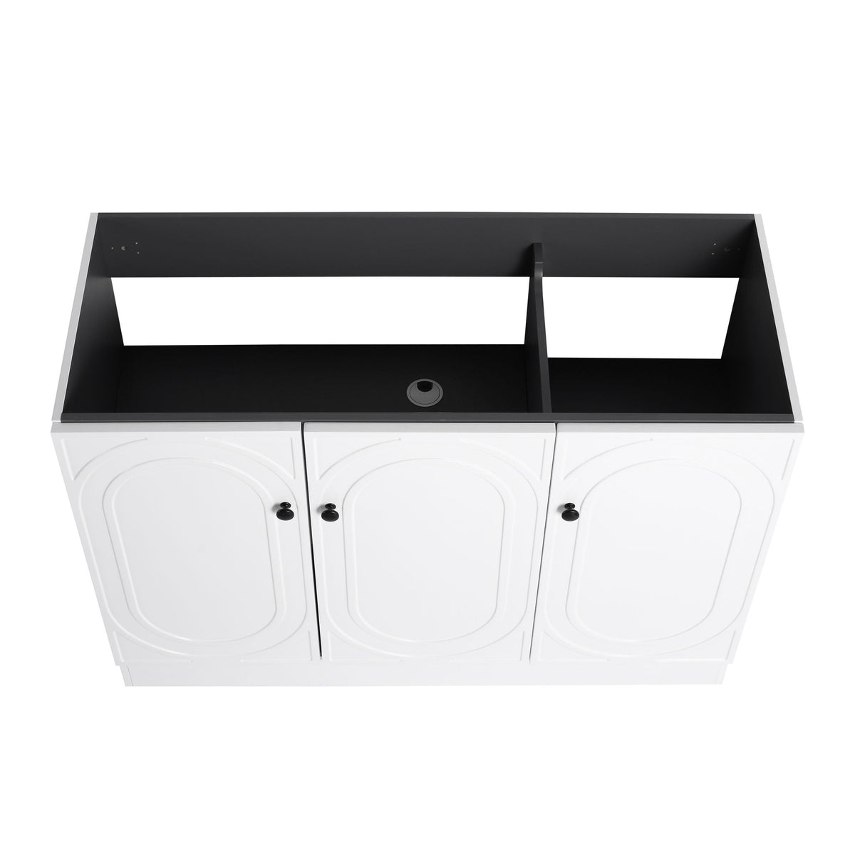 Modern Freestanding Bathroom Vanity with Soft Close Cabinet Doors - Pearl Silver, White, or Dark Green
