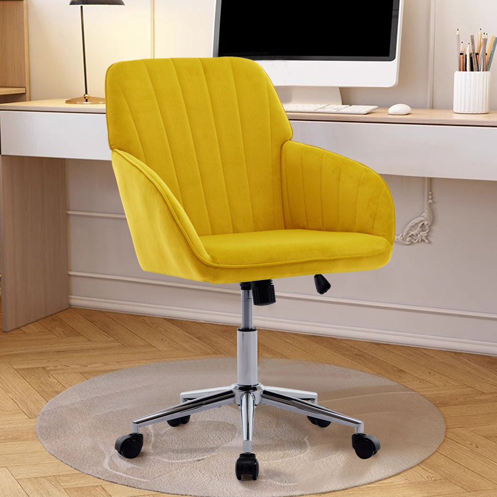 Adjustable Ergonomic Office Chair with Swivel Backrest Seat - Multiple Colors