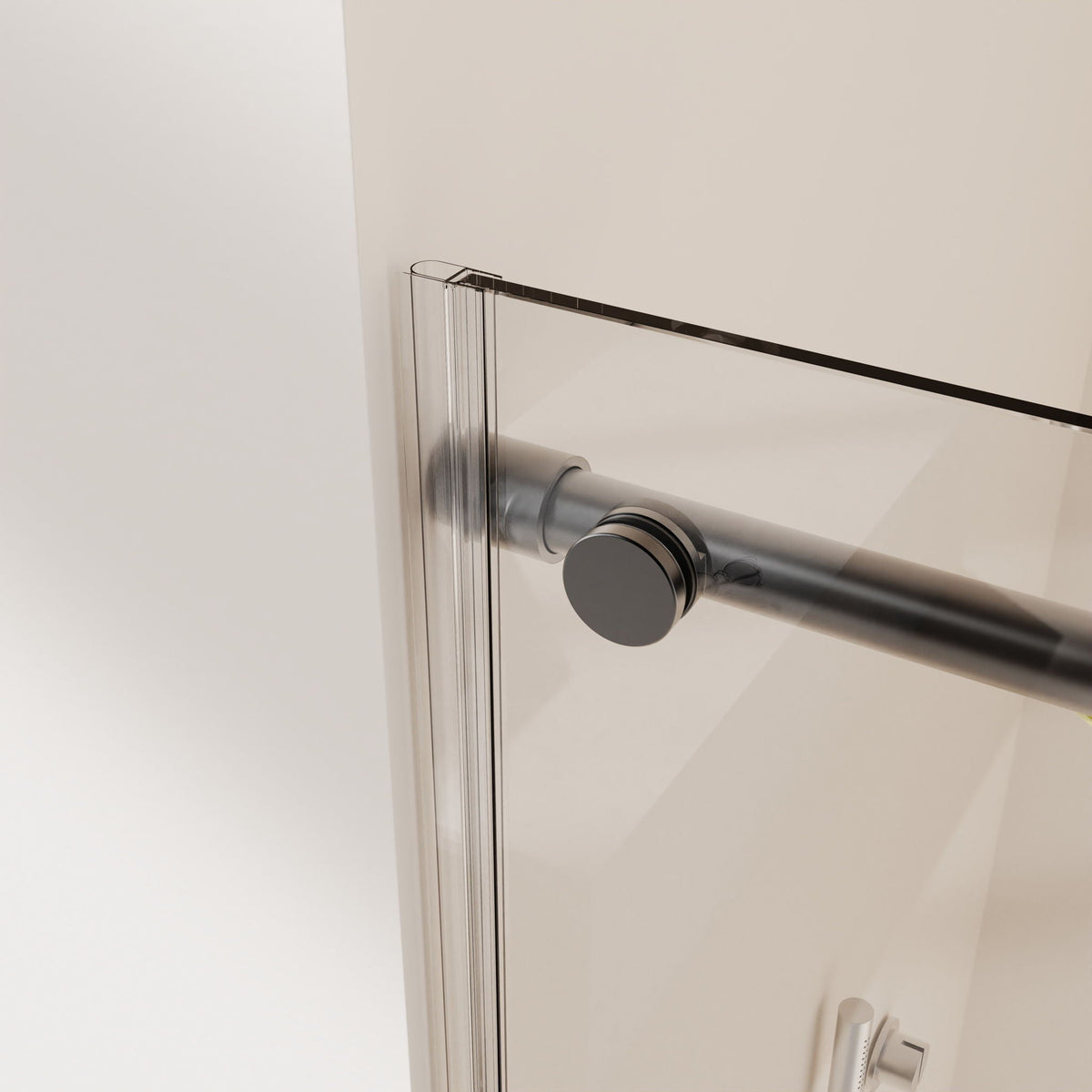 Frameless Single Sliding Soft Close Shower Doors