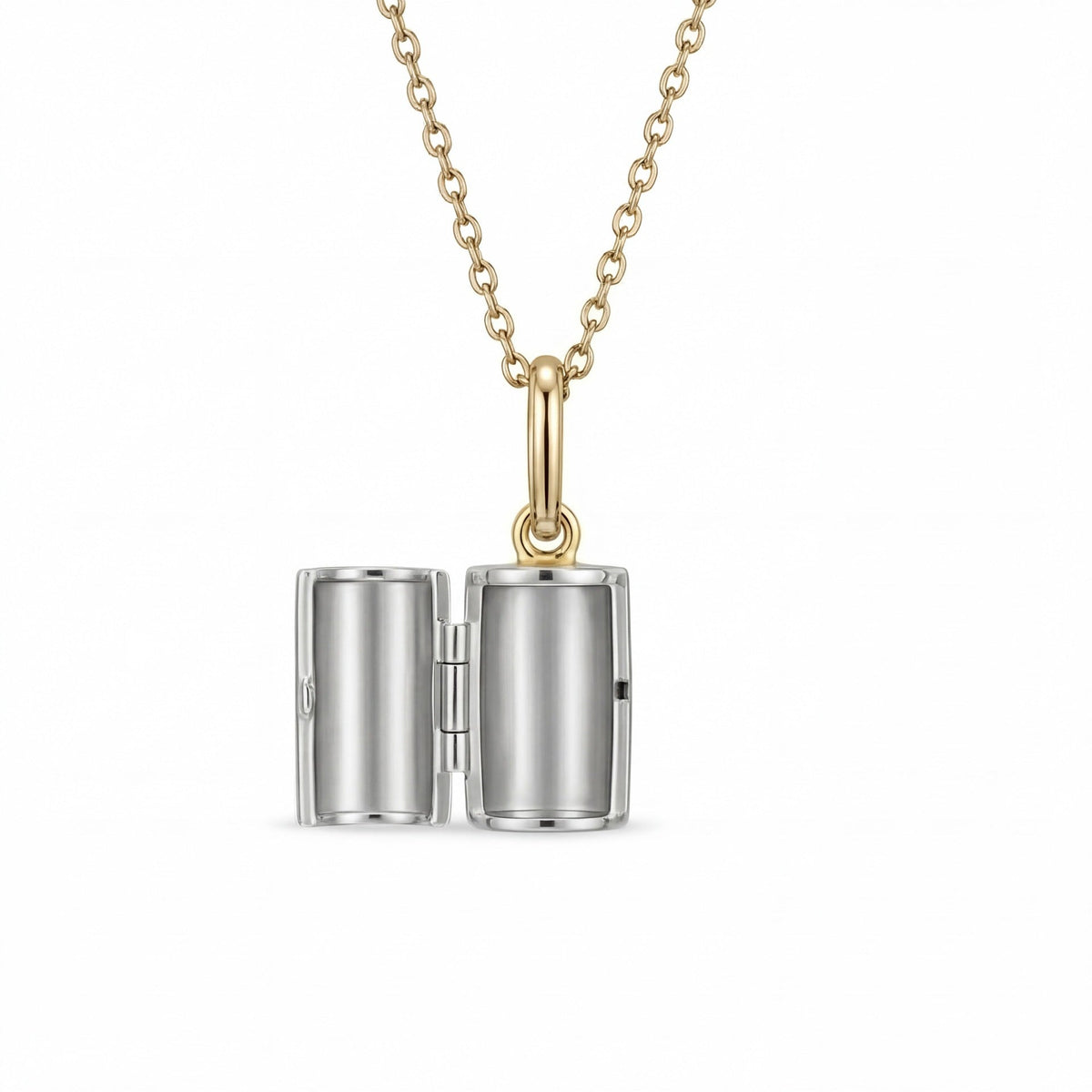 Openable Cylindrical Necklace For Women