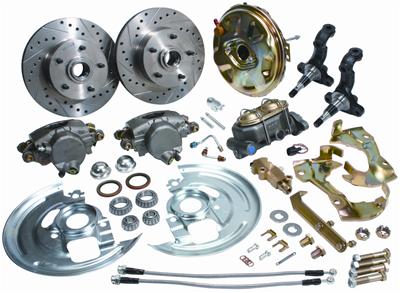 Classic Performance Upgrade Stock Spindle Brake Kits - 6370SWBK8S
