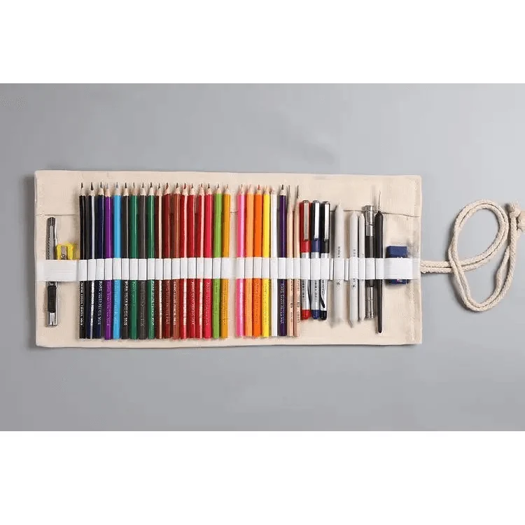 Roll-Up Pencil & Pen Organizer Case