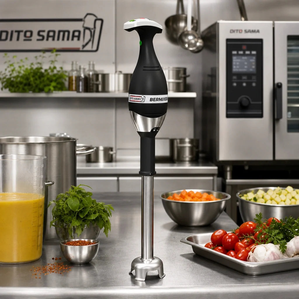 Eurodib USA Dito Sama 602232 Portable Variable-Speed Immersion Blender, 18-Inch Shaft, 350W