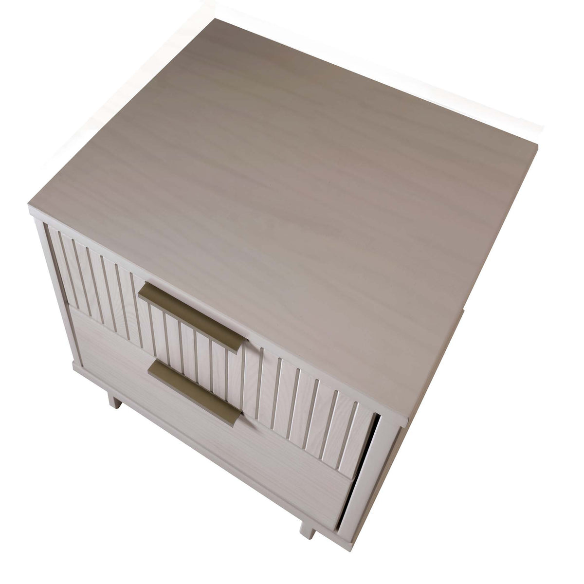 Granville Nightstand with 2 Drawers - Solid Wood Construction