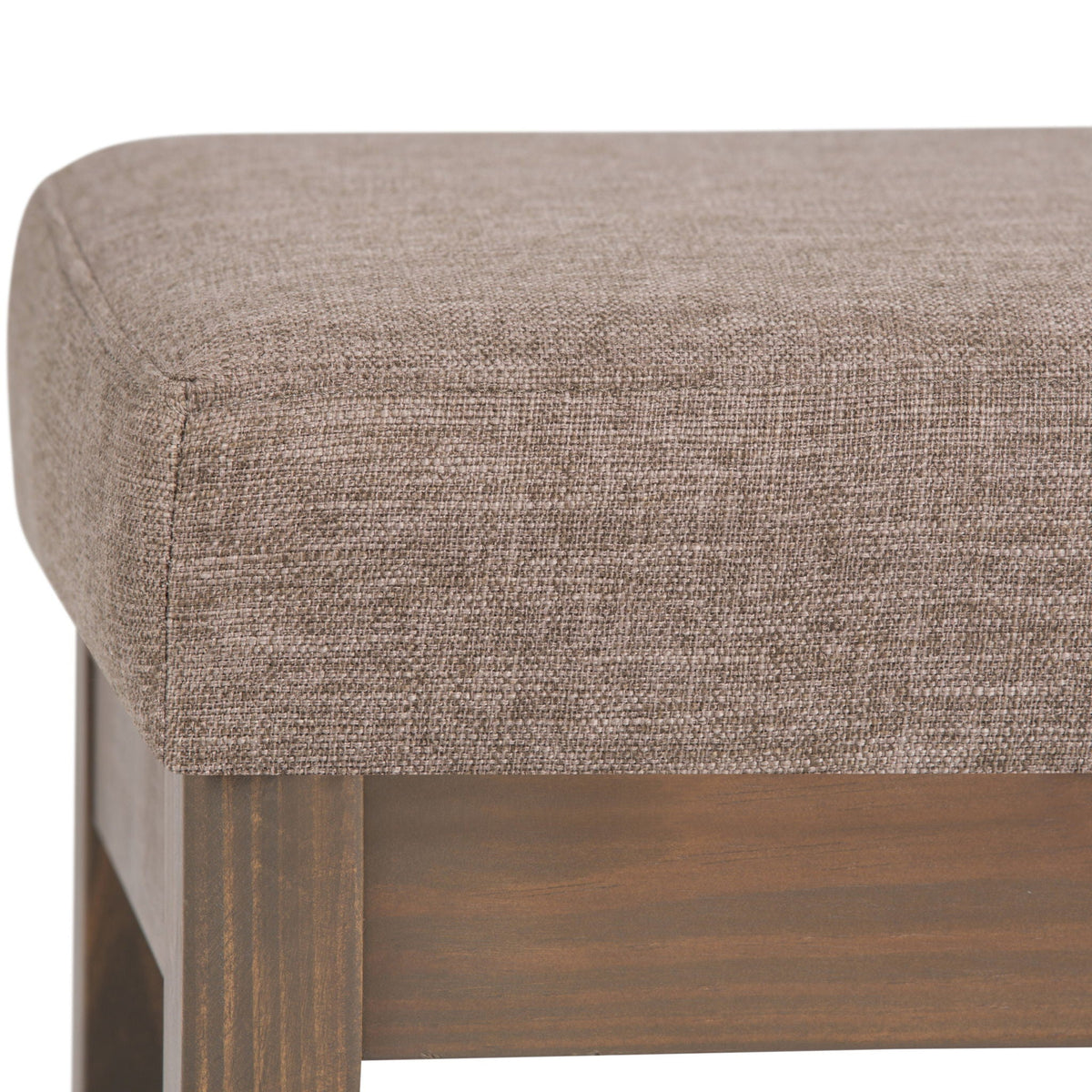 Milltown Upholstered Ottoman Bench with Versatile Design - Multiple Colors