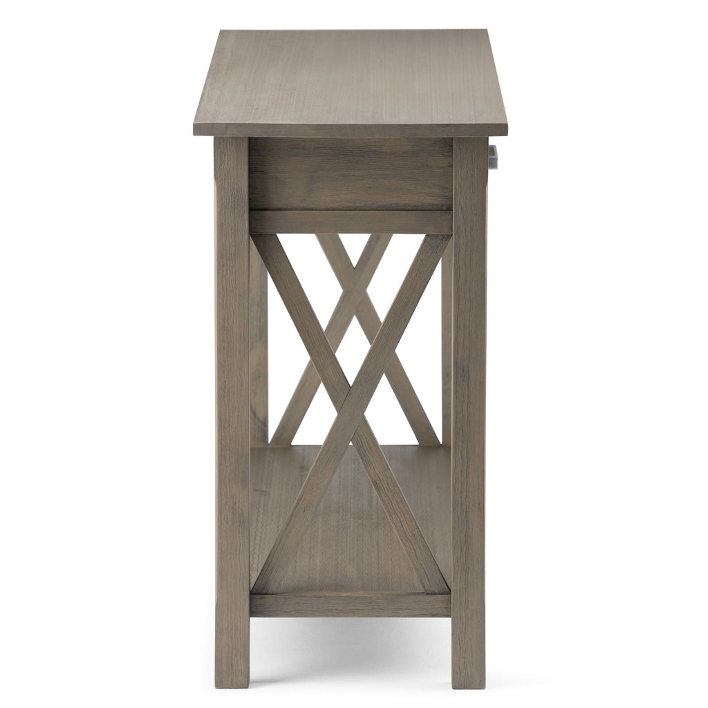 Handcrafted Console Table with Drawer Storage - Multiple Colors