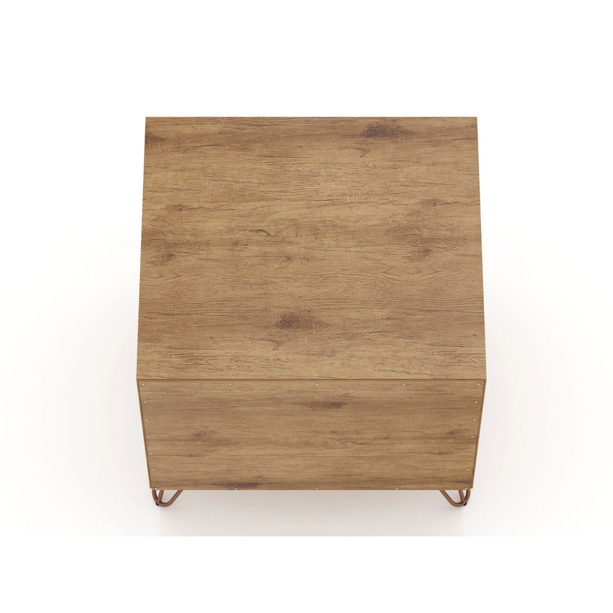 2 Drawer Nightstand with Durable Splayed Legs - Multiple Colors