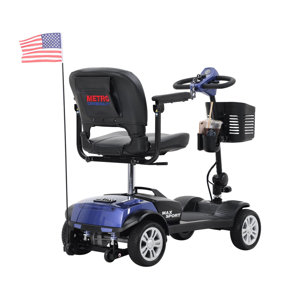 Max Sport - 4 Wheels Outdoor Compact Mobility Scooter