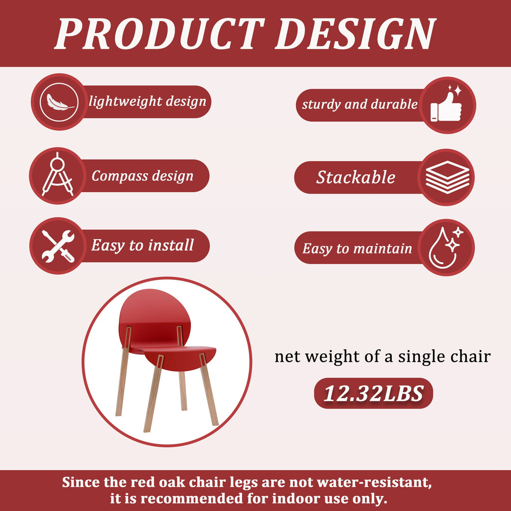Traditional 4 Piece Outdoor Chair Set with Round Table - Multiple Colors
