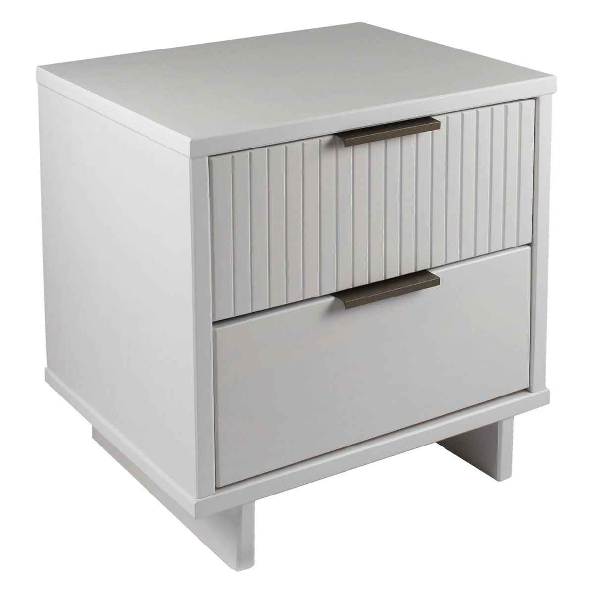 Granville Nightstand with 2 Drawers - Solid Wood Construction