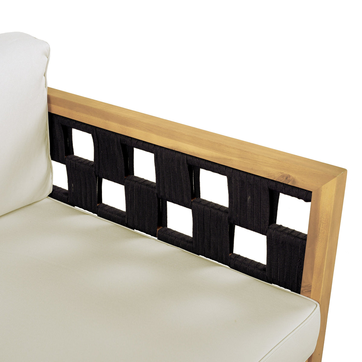 Luxury Acacia Wood Outdoor Daybed Set