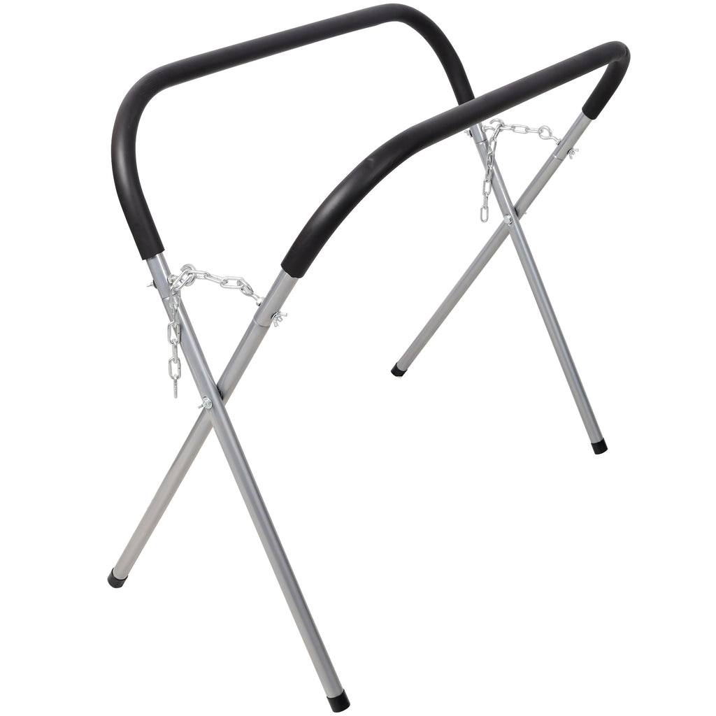 Heavy Duty Folding Work Stand with 750 lb Capacity - Silver or Black