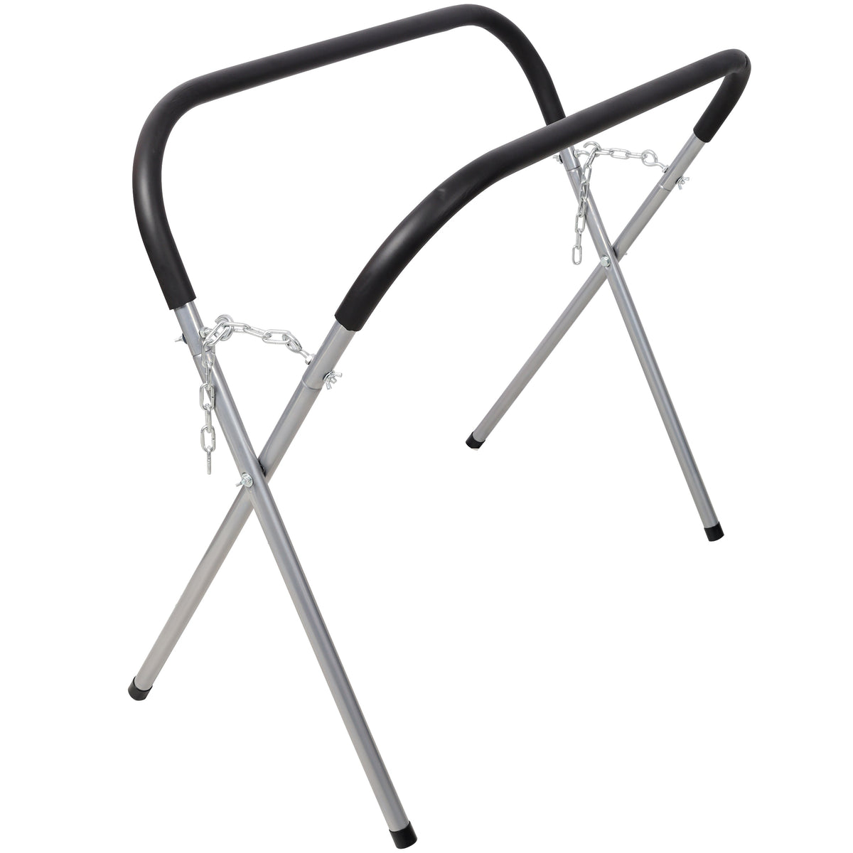 Heavy Duty Folding Work Stand with 750 lb Capacity - Silver or Black