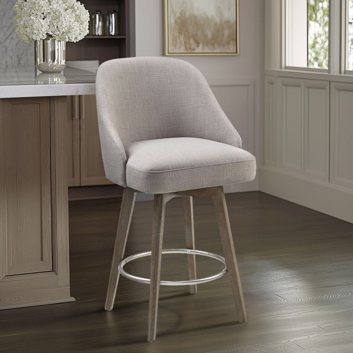 Counter Stool With Swivel Seat