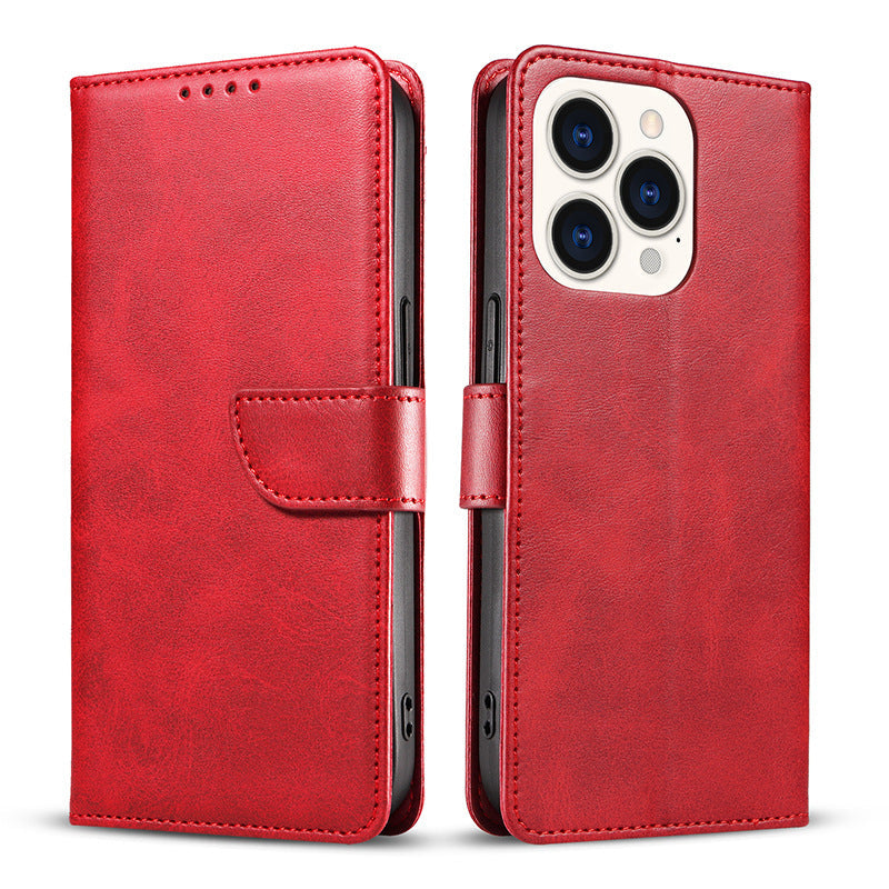 Cow Pattern Flip Phone Case