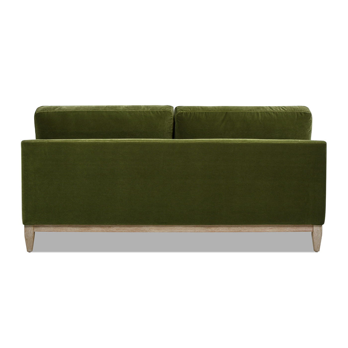 Modern Farmhouse Sofa with Removable Cushions - Dark Green or Orange