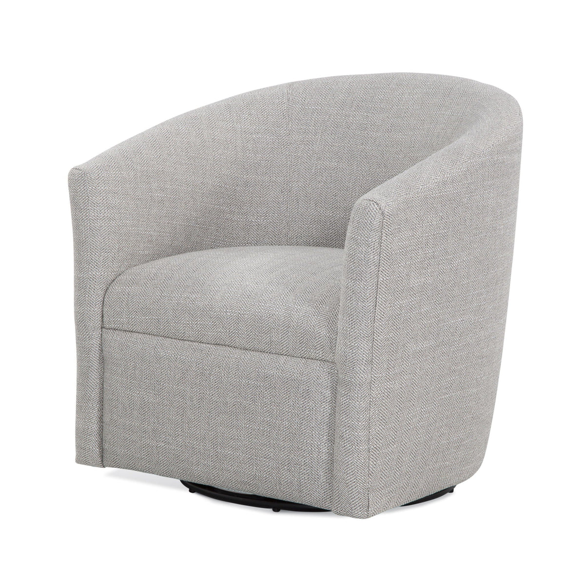 Swivel Barrel Chair with 360 Degree Rotation - Beige, Light Blue, or Red