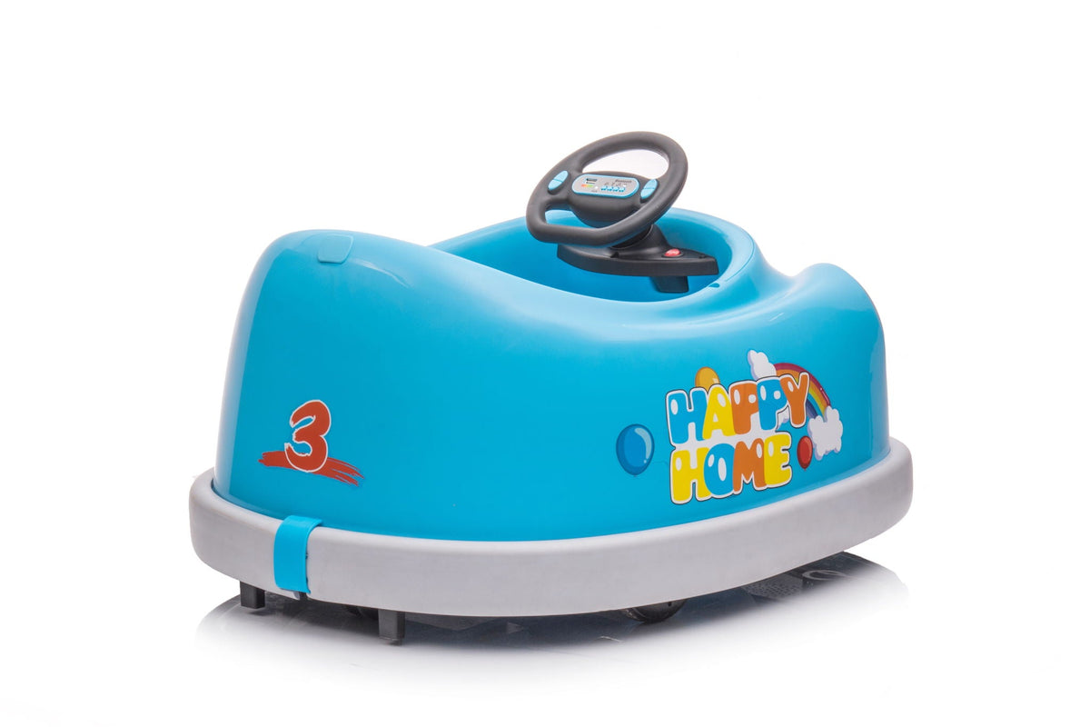 12V Dual Drive Kids Bumper Car with Anti-Collision Safety - Multiple Modes