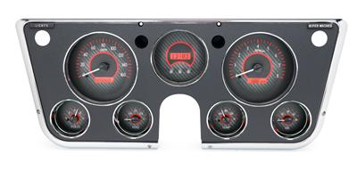 Dakota Digital VHX Series Direct-Fit Analog Gauge Systems - VHX67CPUCR